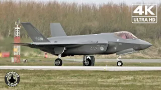 [4K] 'Panther01-04 flight' | RNLAF F-35's | Frisian Flag 2022