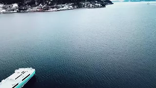 Cold chase with the mavic pro.