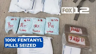 100K fentanyl pills, heroin seized during traffic stop in La Grande; man arrested