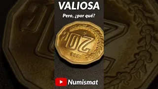 MUY VALIOSA moneda de 20 centavos