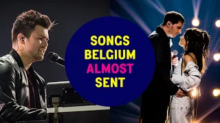 Eurovision: Songs Belgium Almost Sent (1957 - 2023) | Second Places in Belgian National Finals