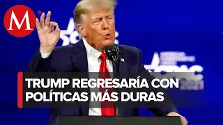 Trump promete eliminar ciudadanía automática para hijos de migrantes