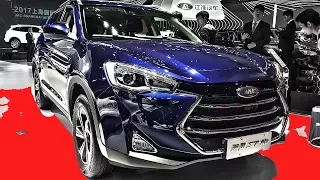 Тусан размером с АУДИ Q7! А в салоне - Мерседес! Вот это Китай JAC S7 2018