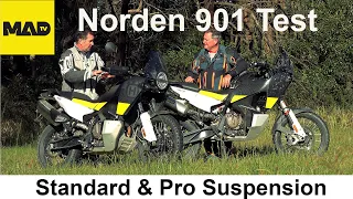 Test Review Suspensión Husqvarna Norden 901 Standard y Pro 270 mm - Parte 1 de 2.