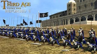 RAINING FIRE ON CAIR ANDROS (Siege Battle) - Third Age: Total War (Reforged)