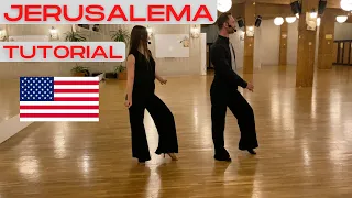 Jerusalema TUTORIAL | Dance Steps explained step by step by Loga Dance School