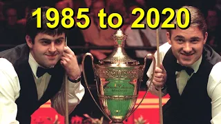 How Stephen Hendry & Ronnie O'sullivan created Records! Career Race 1985-2020