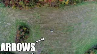 Dropping Cross Bow Bolts From 150 Meters / 500 Feet!