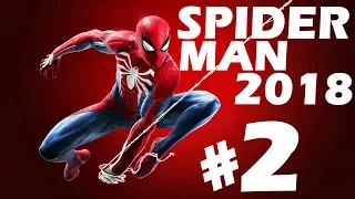 Прохождение Spider Man PS4 2018|Человек Паук PS4 2018 #2 Доктор Октавиус (60FPS)