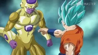 SSGSS Goku VS Golden frieza [English dub]