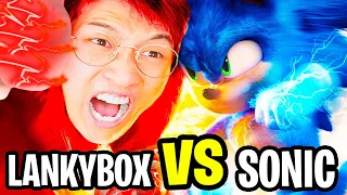 LANKYBOX IS IN THE SONIC MOVIE?! (Sonic The Hedgehog 2 Movie LANKYBOX PARODY!)