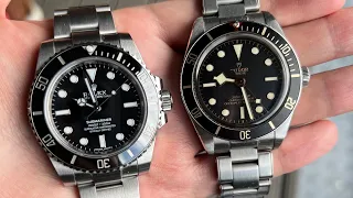How big is my watch collection? Easier to buy a ROLEX now? My favourite TUDOR BB58? ROLEX or OMEGA?
