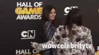 Beautiful Victoria Justice on the red carpet for The Hall of Games Awards
