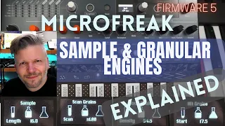 Microfreak firmware 5 -  4 NEW sample & granular engines explained