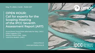 Open Hour: Call for experts for the Scoping Meeting of the IPCC Seventh Assessment Report (AR7)