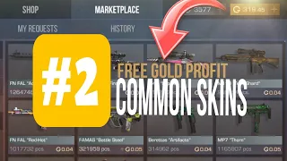 "common skins" free gold profit standoff 2