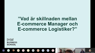 Webinar: Digital- och E-commmerce-utbildningar