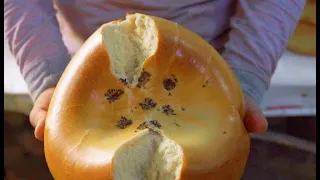 How 15,000 Legendary Samarkand Bread Loaves Are Baked Daily In Uzbekistan ASMR Big Batches