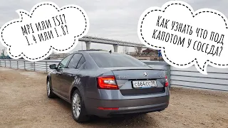 Что под капотом у соседа на SKODA OCTAVIA или RAPID?