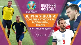 ЗБІРНА УКРАЇНИ: пряме включення з Бухаресту, Англія – Шотландія: британське дербі ​/ ВЕЛИКИЙ ФУТБОЛ