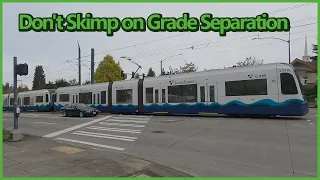 Don't Skimp on Grade Separation