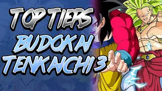 MEJORES PERSONAJES DE BUDOKAI TENKAICHI 3