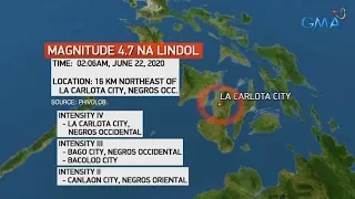 24 Oras News Alert: 136 na lindol, naitala sa Mt. Kanlaon