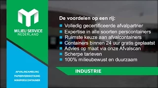 Industrie | Milieu Service Nederland