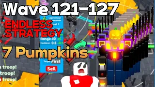 How to Beat Wave 121 to 127 in ENDLESS Toilet Tower Defense after EP 73 Update & ENDLESS RANK