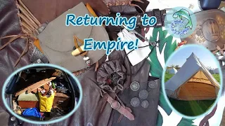 Returning to Empire Larp | Packing & Tent Dressing