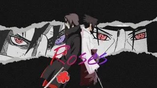 Sasuke vs Itachi Genjutsu edit | Roses | AMV