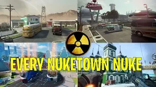 The Evolution of Nuketown Nuke Endings (Black Ops- Black Ops 4)