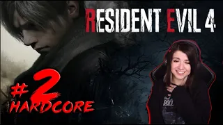 Resident Evil 4 Remake - Part 2 - HARDCORE - Ashley is so cute!