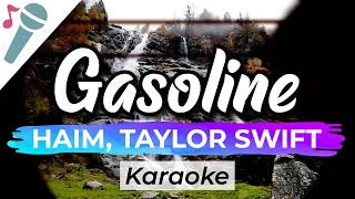 HAIM - Gasoline ft. Taylor Swift - Karaoke Instrumental (Acoustic)