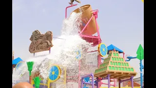 Experience a brand new kids' rain fortress in 2022! Lost Paradise of Dilmun Waterpark