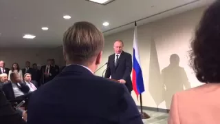 Вопрос Алексея Венедиктова Владимиру Путину