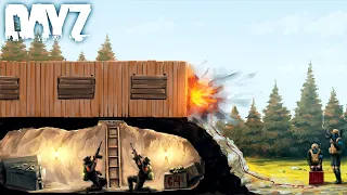 Building a HIDDEN UNDERGROUND BUNKER BASE in DayZ!