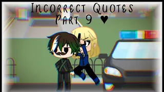 Sanders Sides | Incorrect Quotes | Part 9 | Intrulogical | Moceit | Prinxiety | Gacha Life