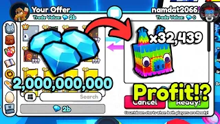 i Spend 2 Billion Diamonds on Pinata in Pet Simulator 99!