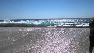 Big waves at Cabo Beach