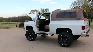 1989 Chevrolet K5 Blazer, EFI V-8, Cold a/c, lift kit, new wheels and tires, 118k miles.