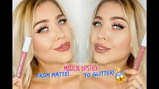 Magic Lipstick?! From Matte to Glitter! Glitter Switch | Hot or Not?