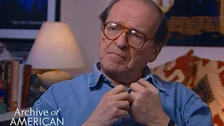 Sidney Lumet on directing the film "12 Angry Men" after only working in television