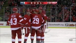 Steve Ott's First Goal as a Red Wing - 11/10/16