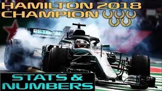 Lewis Hamilton 2018 World Champion | All The Stats And Numbers