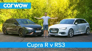 Audi RS3 vs SEAT Leon Cupra R - see if the Audi is really worth £9,000 more!