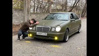 ВОСТАНОВЛЕНИЕ W210 5.5AMG (10ЧАТЬ) ФИНАЛЬНАЯ СЕРИЯ! РЕШИЛ ПРОДАТЬ!