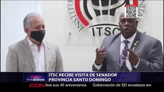 ITSC recibe visita del senador de la provincia Santo Domingo