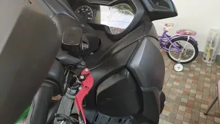 memperbaiki Yamaha X-Max limbung/ goyang saat jalan