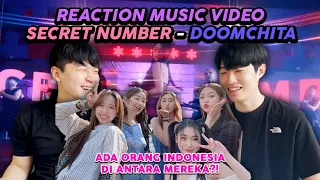 ORANG INDONESIA PERTAMA DI BAND KPOP DAN DIA CEWE?! | REACTION MV SECRET NUMBER - DOOMCHITA